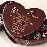 Laser Engraved Heart Keepsake Box Laser Engraved Heart Keepsake Box