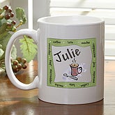 Cup of Joe Personalized Coffee Mug Cup of Joe Personalized Coffee Mug