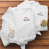 Personalized Velour His & Her Robes
