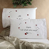 I Do - Wedding Pillowcase Set