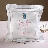 First Communion Heirloom Linen Pillow