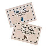 The Cat & Its Housekeeping Staff Doormats The Cat & Its Housekeeping Staff Doormats