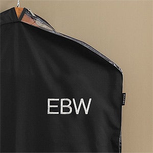 black garment bag