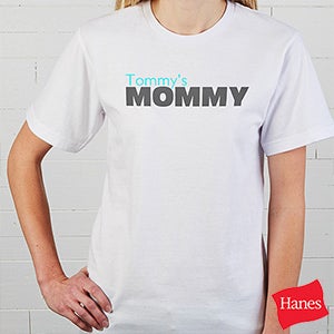 Personalized Mother & Son Shirts - Mommy - Ladies Gifts