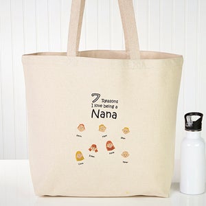 So Many Reasons Personalized Canvas Tote - #15166