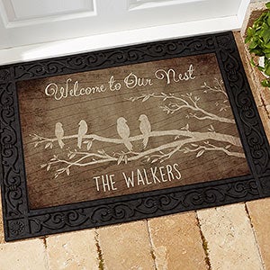 doormats personalization 18x27 personalizationmall blessed