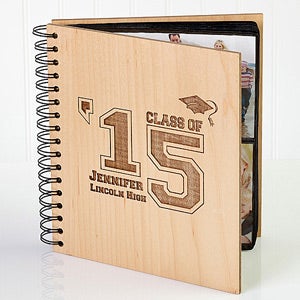 Personalized Graduation Wooden Photo Album - Graduation Gifts