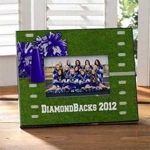 cheerleading picture frames