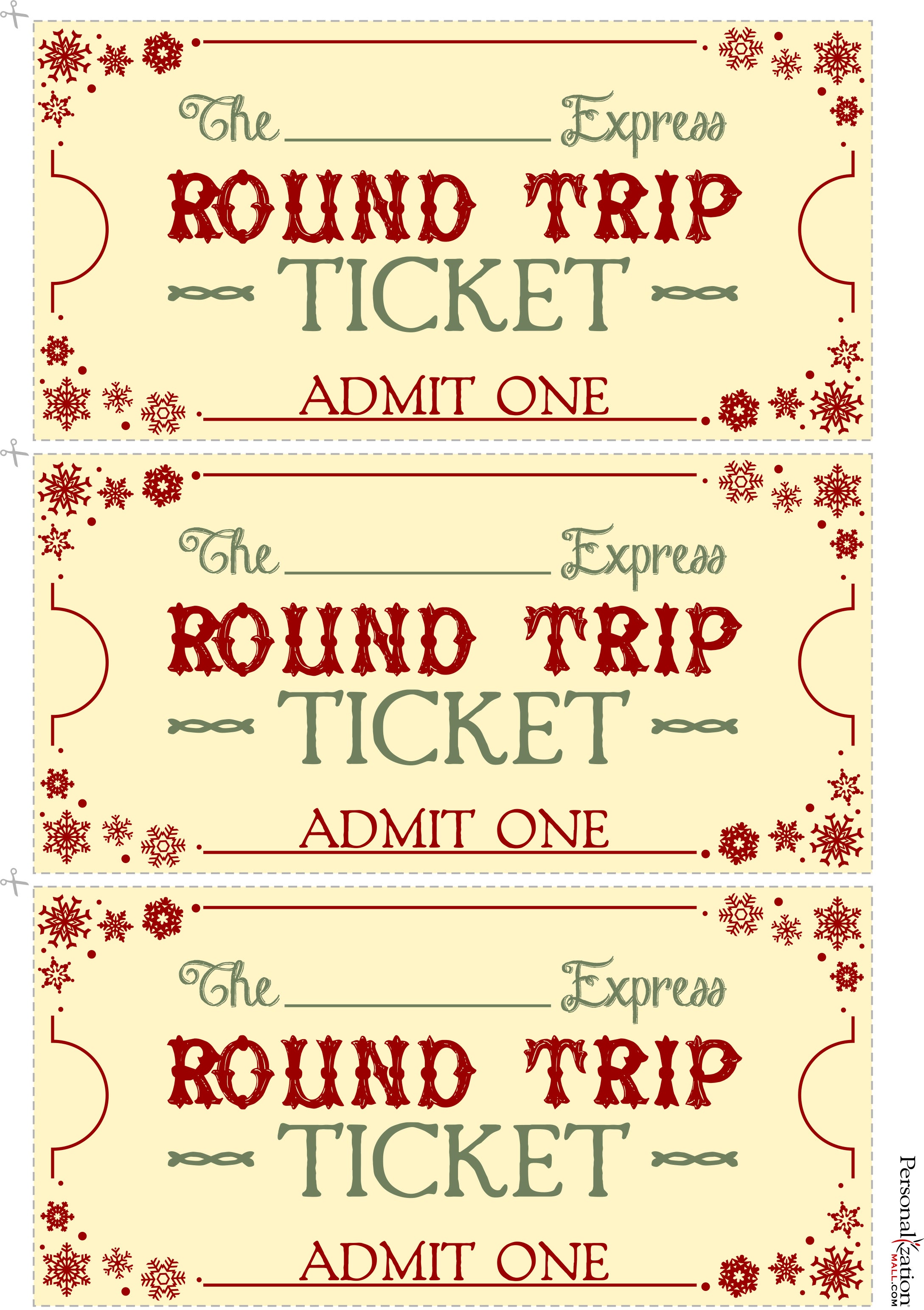 Printable Train Tickets Printable Word Searches