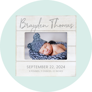 Baby Picture Frames, Photo Albums & More