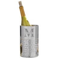 lavish last name personalized wine chiller