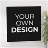 12x12 Canvas Print - Black