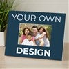 Horizontal Picture Frame- Navy Blue