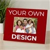 Horizontal Picture Frame- Burgundy