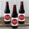 Set of 6 Beer Bottle Labels - White 