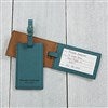 Teal Bag Tag