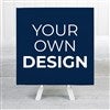 8x8 Canvas Print - Navy Blue