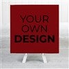 8x8 Canvas Print - Burgundy 