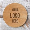 Personalized Business Logo Wood Coasters - 18911