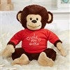 Product Thumbnail Plush Monkey w/ Red Shirt