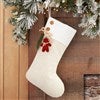 Ivory Stocking Alderwood Tag -Red Maple