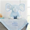 Product Thumbnail Blue Elephant & Blanket Set