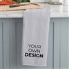 Grey Waffle Weave Kitchen Towel