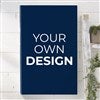 Vertical 12x18 Canvas Print - Navy Blue