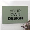 Horizontal 12x18 Canvas Print Sage Green