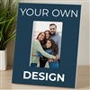 Vertical Picture Frame- Navy Blue