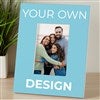 Vertical Picture Frame-Baby Blue