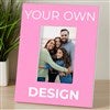 Vertical Picture Frame- Pastel Pink