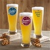 Beer Pilsner Printed Glass   