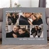 4 Photo 50x60 Lightweight Fleece Blanket