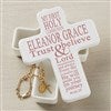 Product Thumbnail First Communion Cross Box in Pink