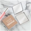 Product Thumbnail Tan Compact Mirror