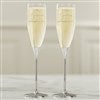 Product Thumbnail Elegant Couple Silver Flutes