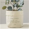 7x7 Canvas Planter Bag