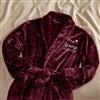 Maroon Fleece Robe