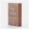 Personalized Logo Wood & Glass Recognition Award  - 47052