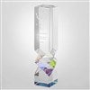 Coporate Logo Diamond Cut Crystal Pillar Recognition Award  - 47178