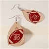 Red Stain Earrings 