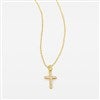 Pave Cross Necklace