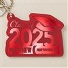 Red Acrylic Keychain