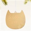 Product Thumbnail Gold Acrylic Ornament 