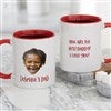 11 oz. Red mug