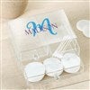 Acrylic Box with Bathroom Accessories 