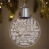 Acrylic Light Up Ornament