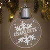 Acrylic Light Up Ornament