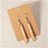 Natural Wood Earrings